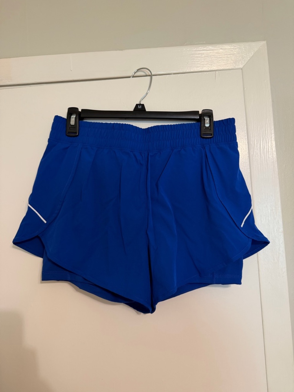 Women's Athletic Running Shorts - Royal Blue